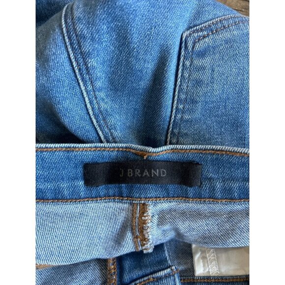 J Brand Selena Mid-Rise Crop Bootcut Jeans Cerulean Womens Size 26 - Picture 8 of 10
